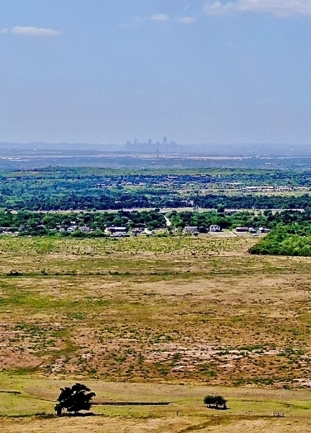 View of downtown Austin from Mesa Ridge Ranch